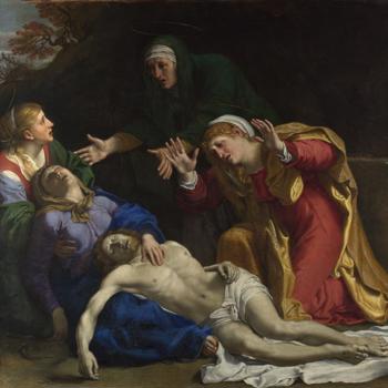 The Dead Christ Mourned ('The Three Maries')