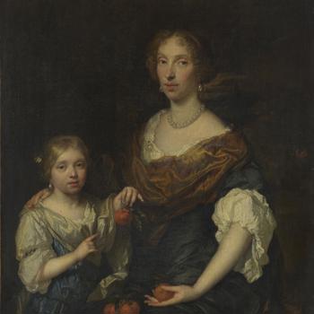 Portrait of a Lady and a Girl