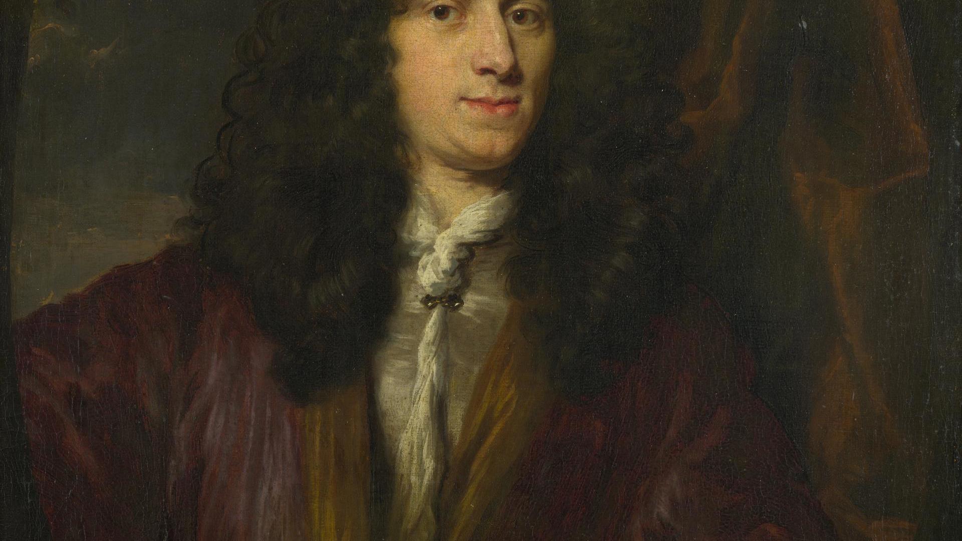 Portrait of a Man in a Black Wig by Nicolaes Maes