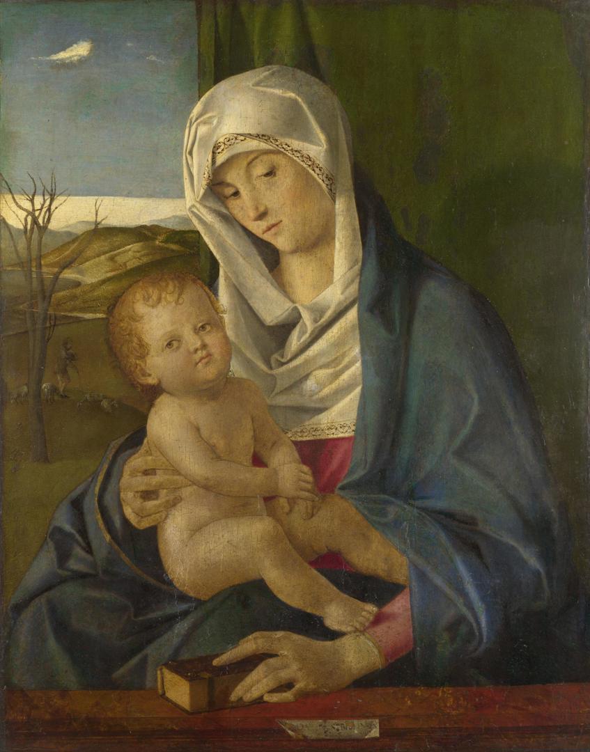 The Virgin and Child by Workshop of Giovanni Bellini