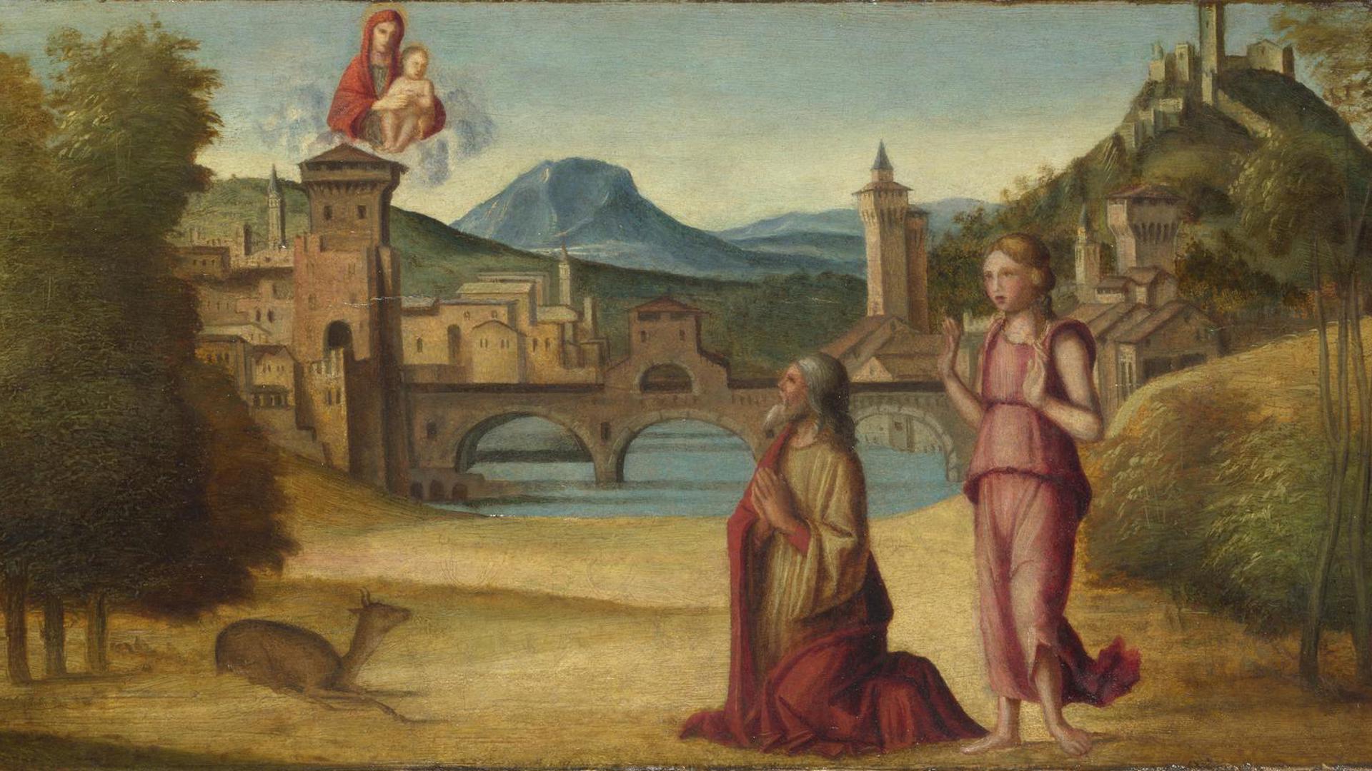 Augustus and the Sibyl by Italian, Venetian