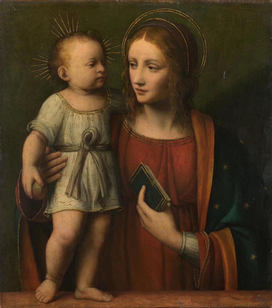 The Virgin and Child by Workshop of Bernardino Luini
