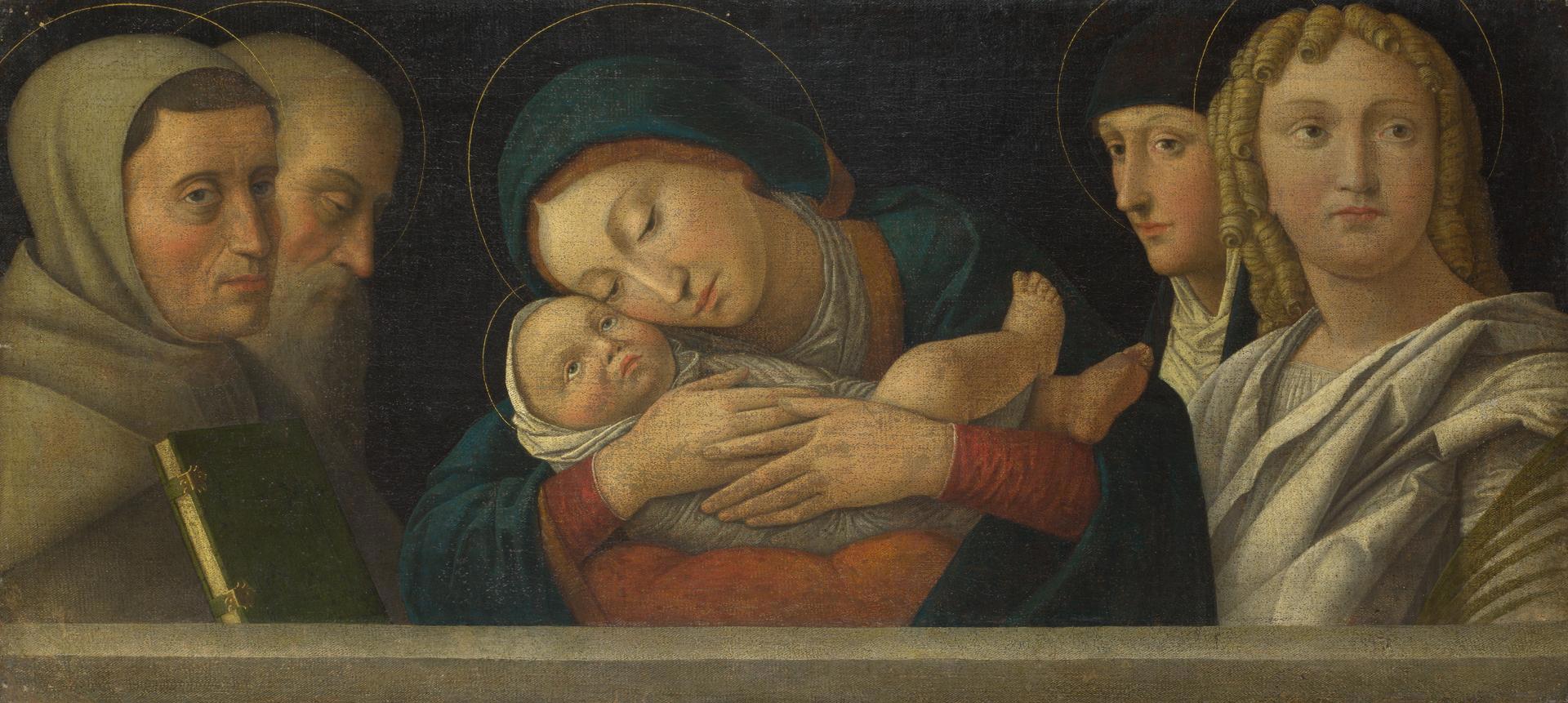 The Virgin and Child with Four Saints by Francesco Bonsignori