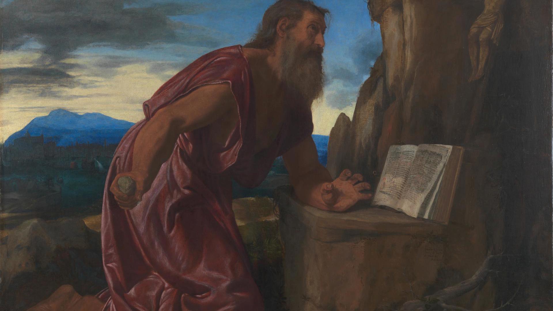 Saint Jerome by Giovanni Girolamo Savoldo