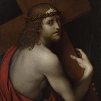 Christ carrying his Cross