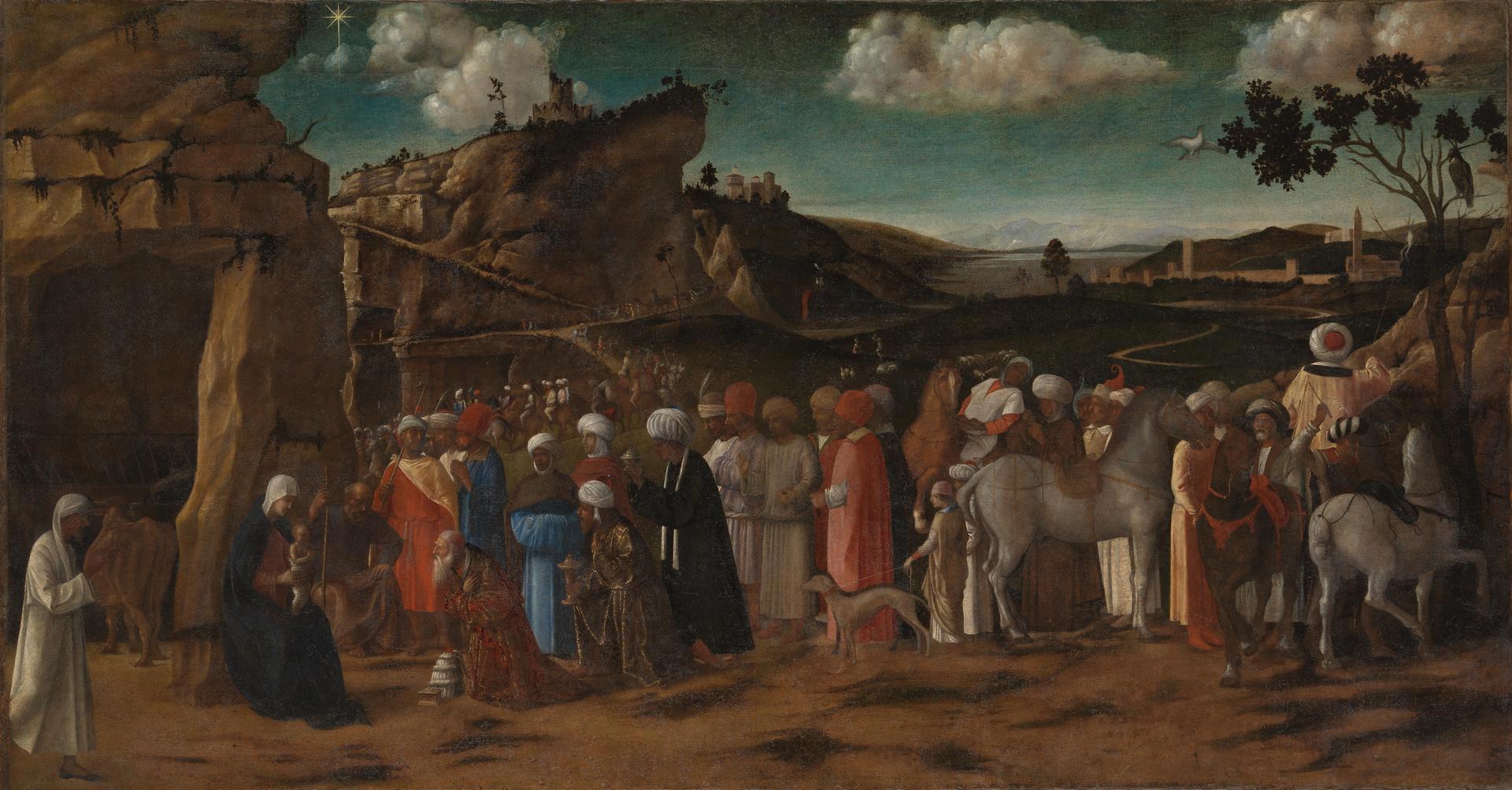 The Adoration of the Kings by Workshop of Giovanni Bellini