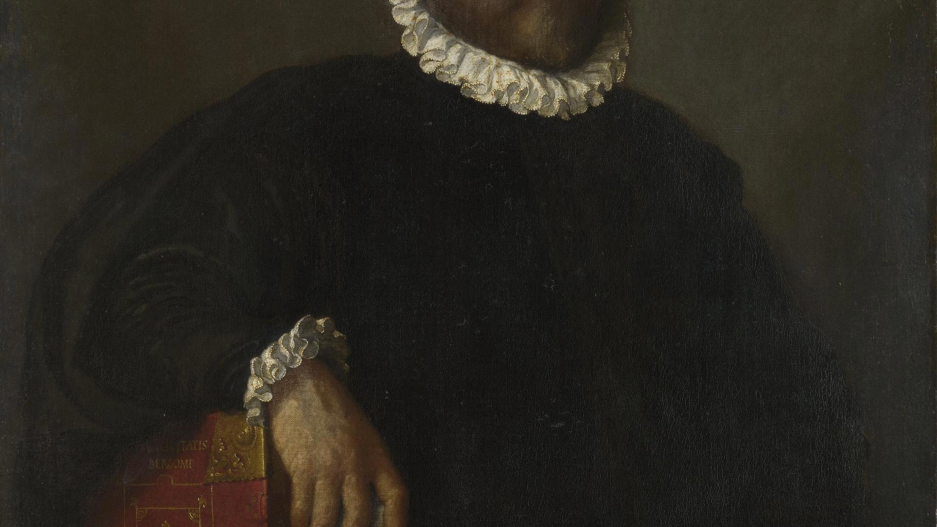 Portrait of Leonardo Salvagno (?) by Giovanni Battista Moroni