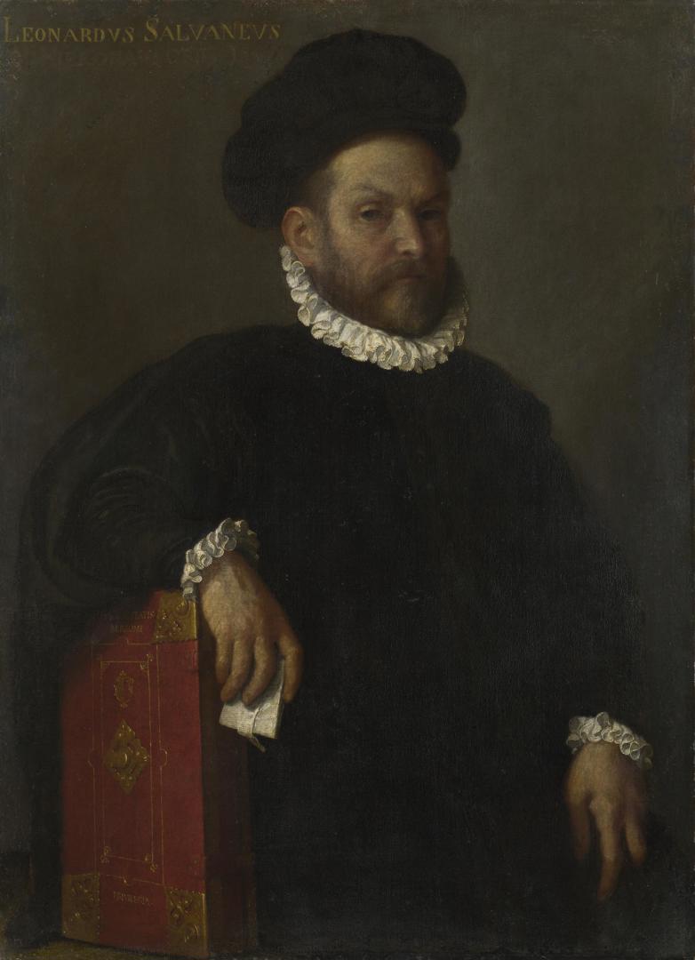 Portrait of Leonardo Salvagno (?) by Giovanni Battista Moroni