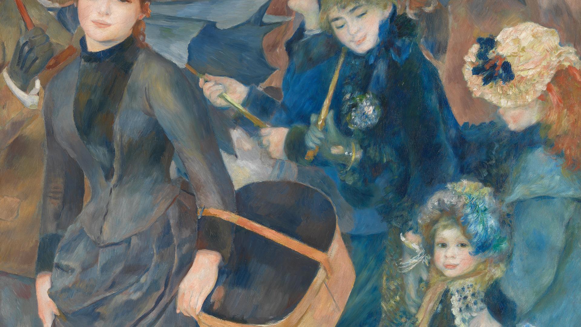 The Umbrellas by Pierre-Auguste Renoir