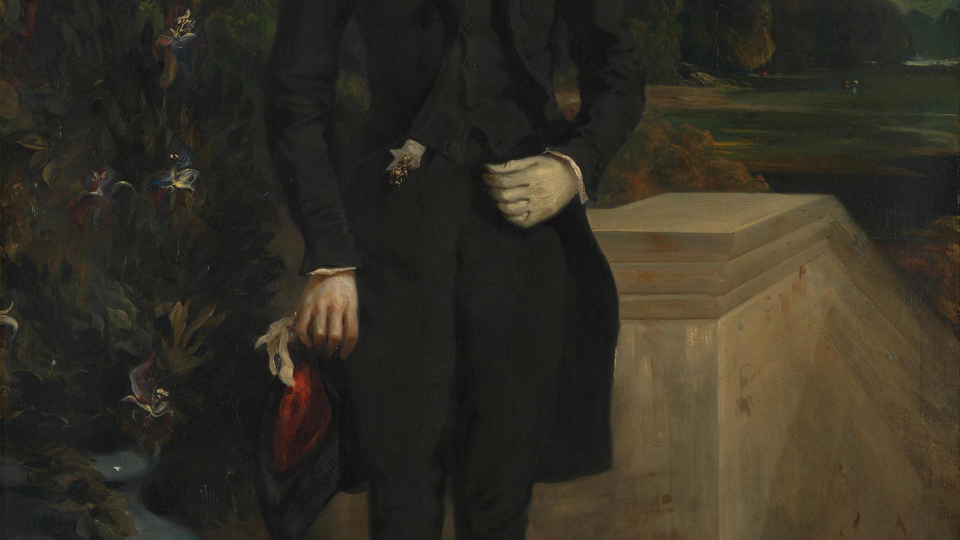 Louis-Auguste Schwiter by Eugène Delacroix