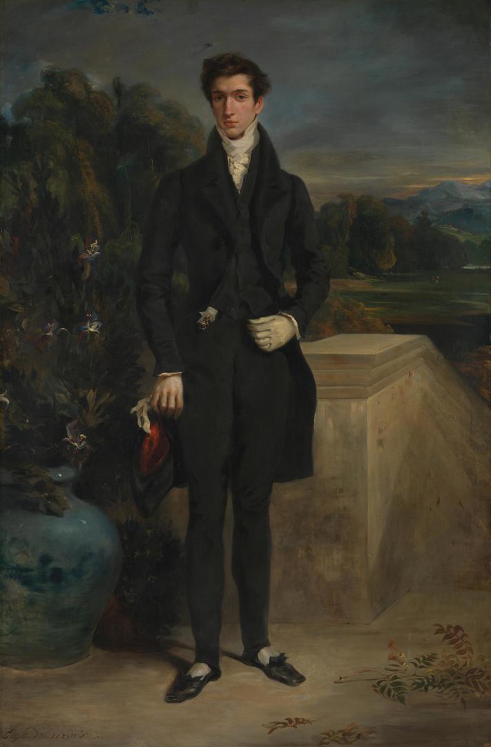Louis-Auguste Schwiter by Eugène Delacroix