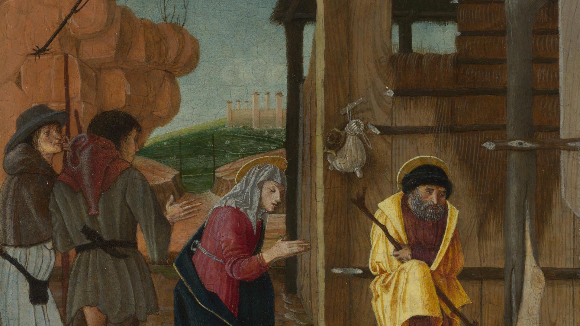 The Adoration of the Shepherds by Probably by Bernardino Butinone