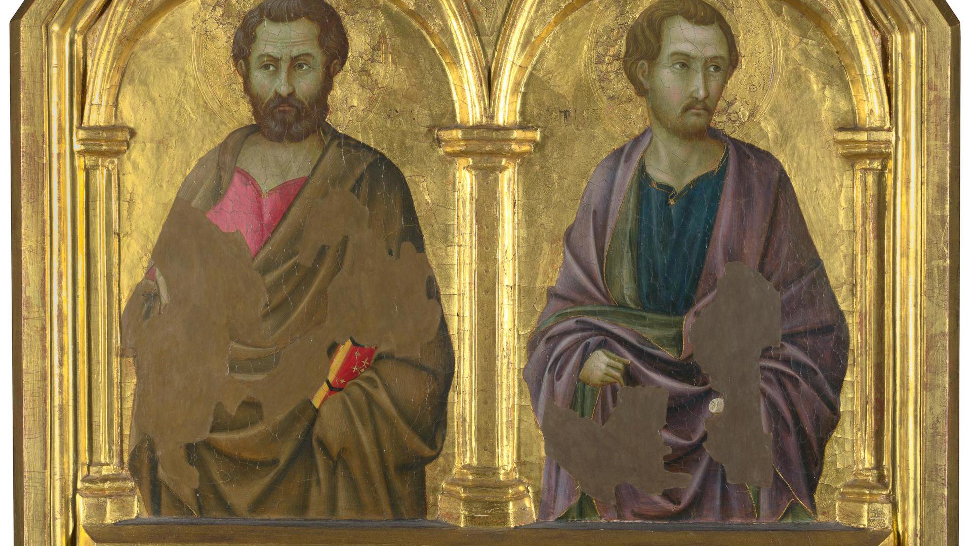 Saints Simon and Thaddeus by Ugolino di Nerio