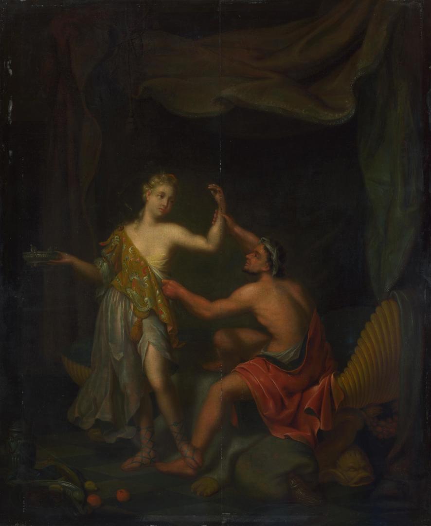 The Rape of Tamar by Amnon by Philip van Santvoort
