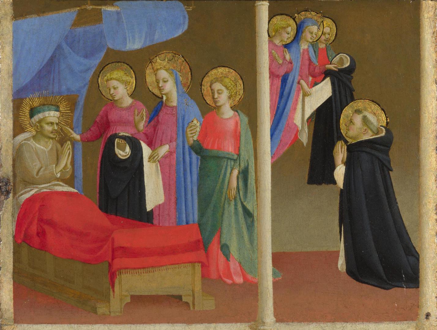 The Vision of the Dominican Habit by Workshop of Fra Angelico