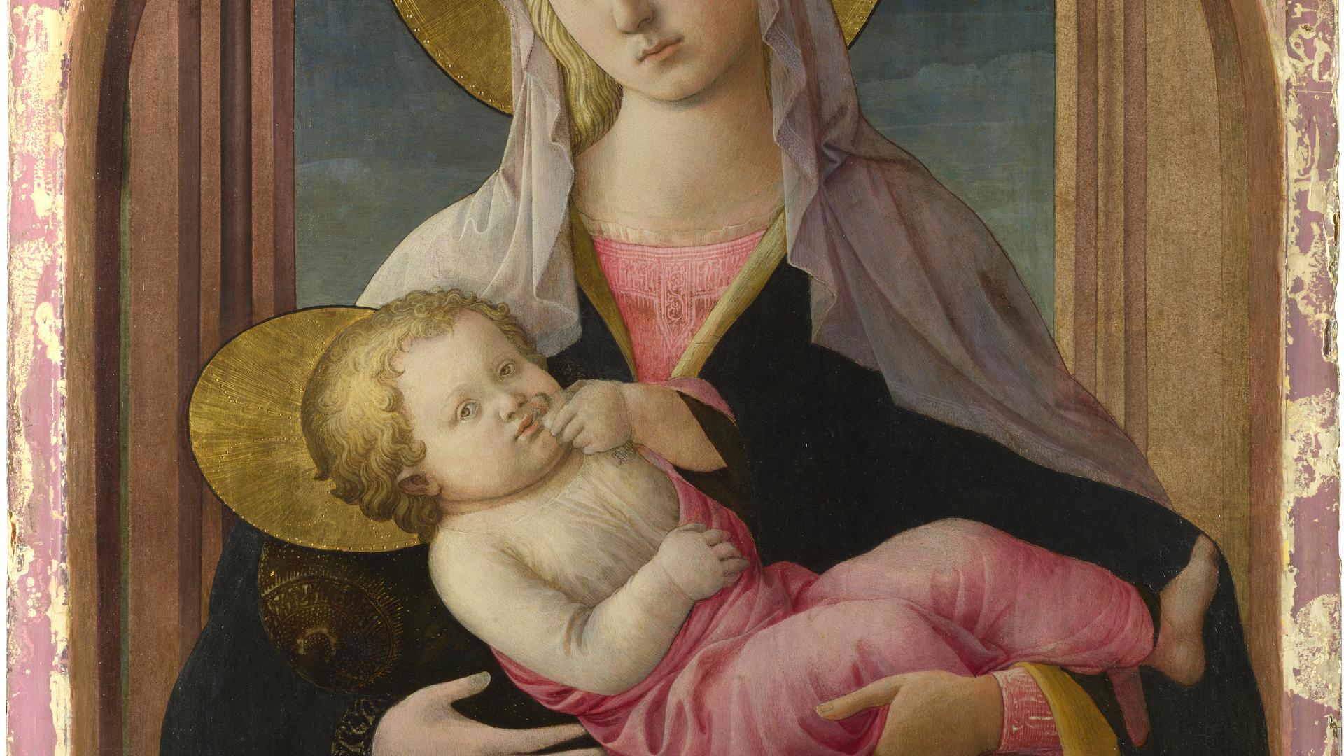 The Virgin and Child by Fra Filippo Lippi and workshop