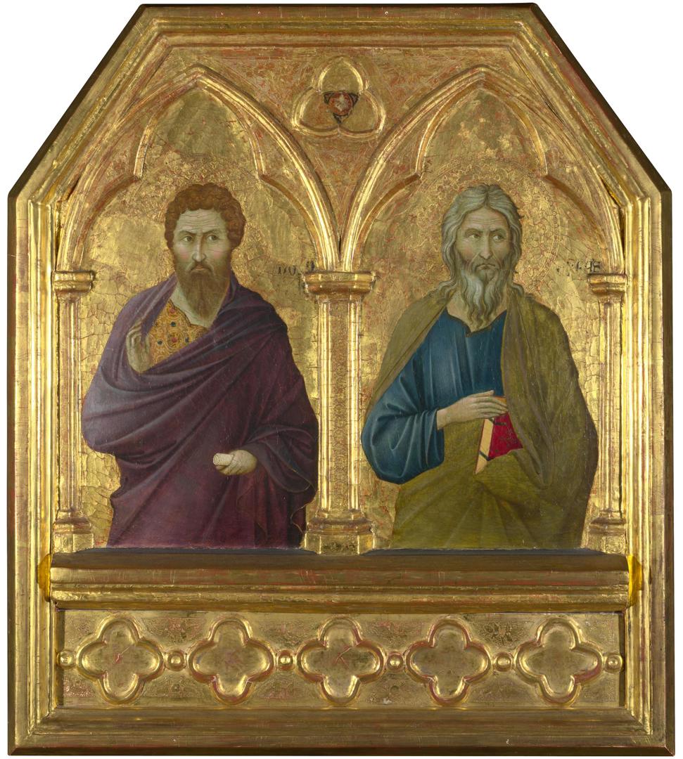 Saints Bartholomew and Andrew by Ugolino di Nerio