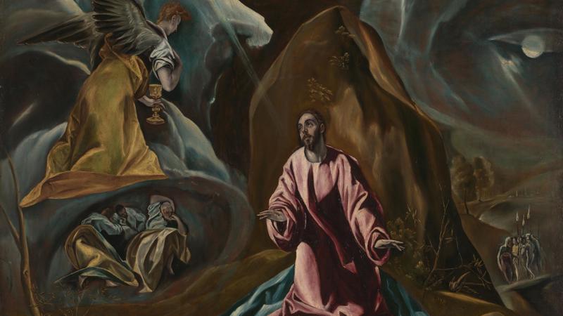 Studio of El Greco, 'The Agony in the Garden of Gethsemane', 1590s