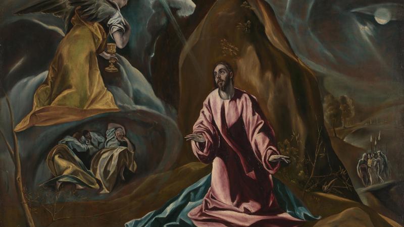 Studio of El Greco, 'The Agony in the Garden of Gethsemane', 1590s