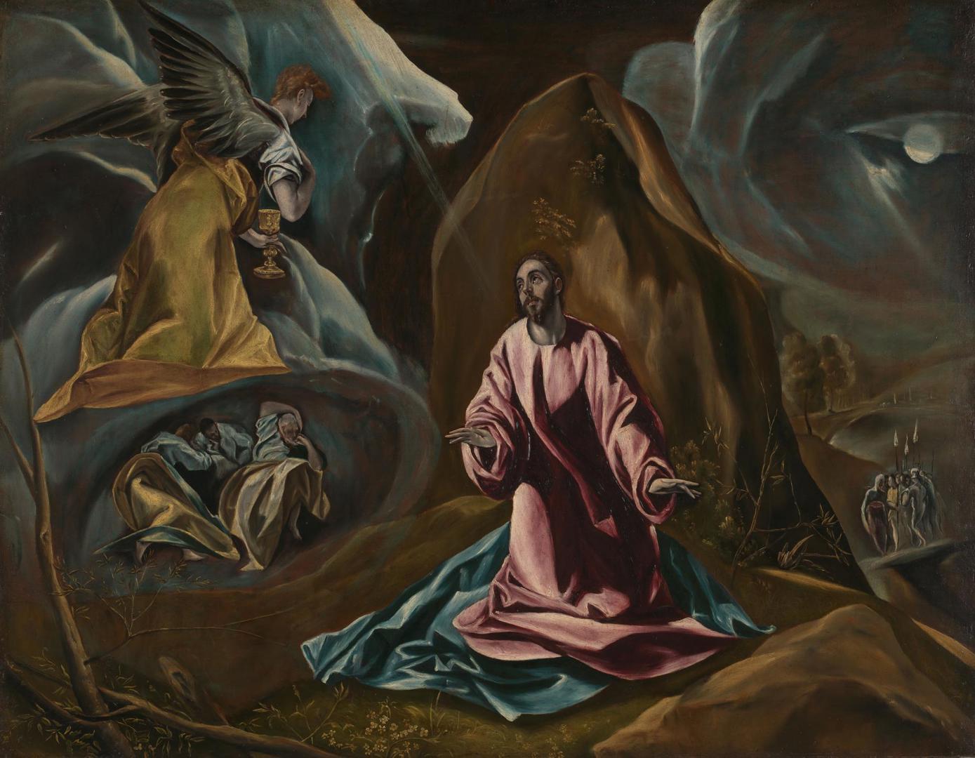The Agony in the Garden of Gethsemane by Studio of El Greco