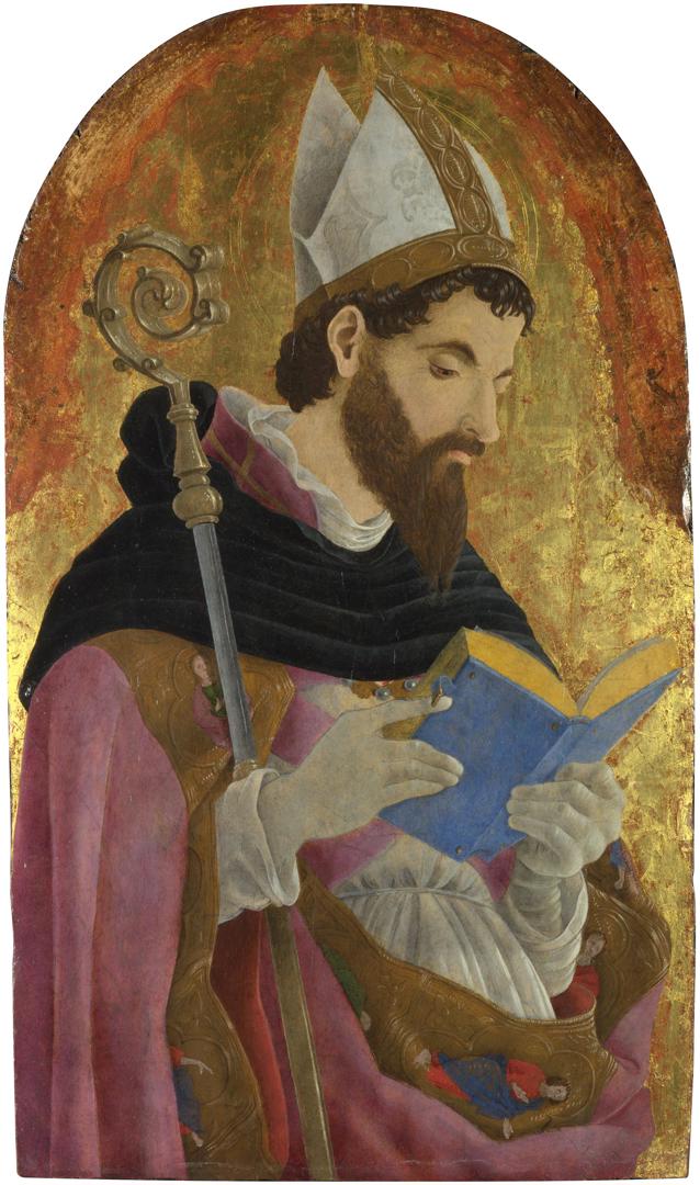 A Bishop Saint, perhaps Saint Augustine by Marco Zoppo