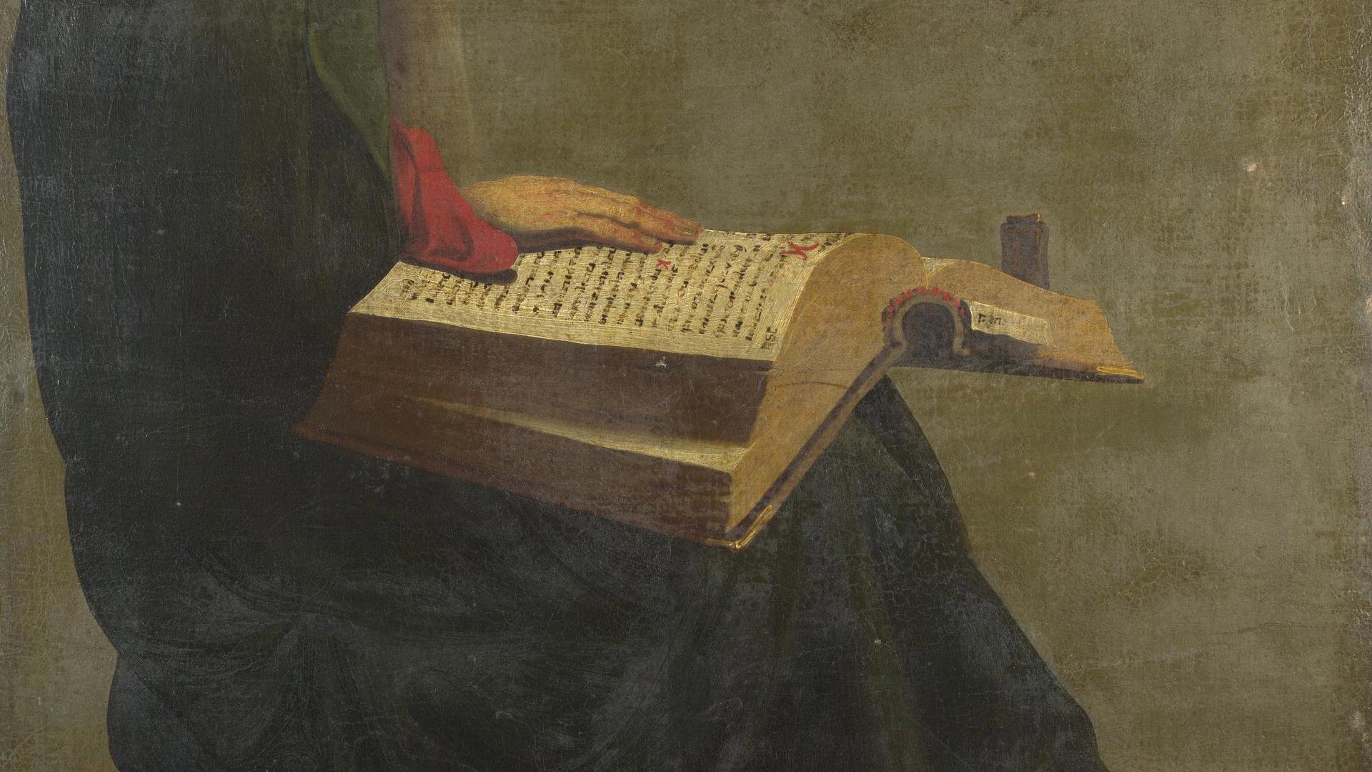 Saint Paul seated reading by After Jacob de Gheyn III