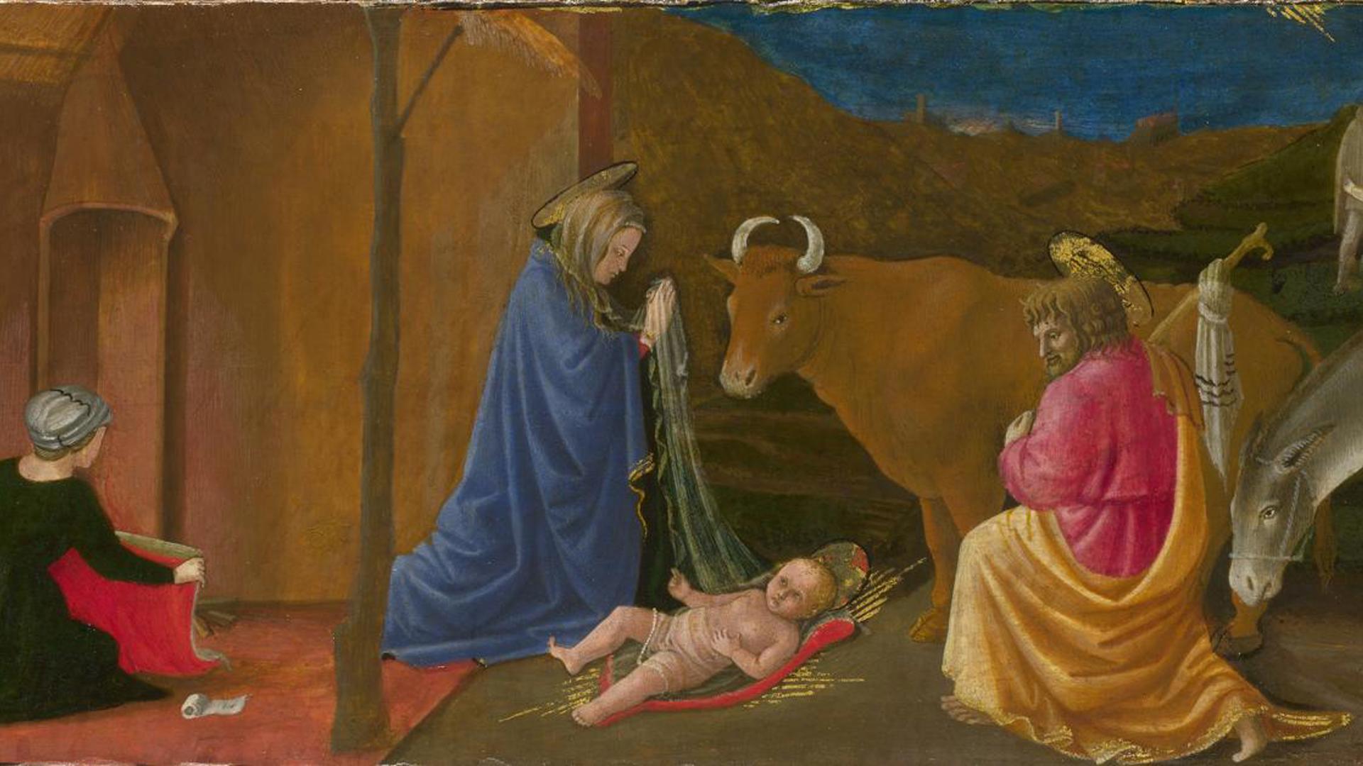 The Nativity by Master of the Castello Nativity