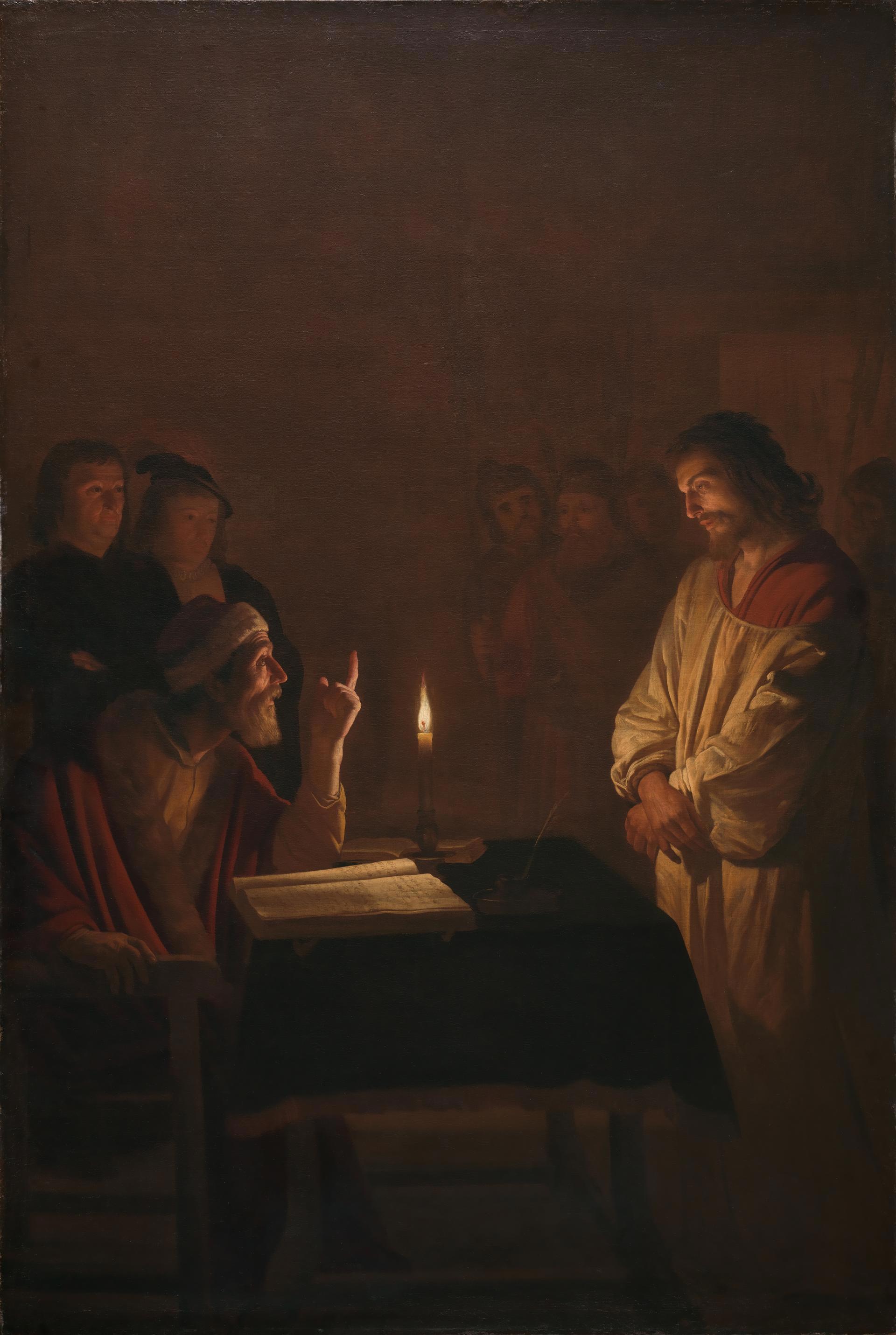 Gerrit van Honthorst | Christ before the High Priest | NG3679 | National  Gallery, London