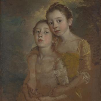 The Painter's Daughters with a Cat