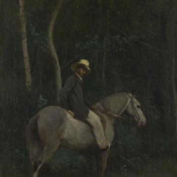 Monsieur Pivot on Horseback