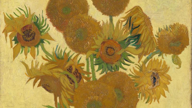 Vincent van Gogh, 'Sunflowers', 1888