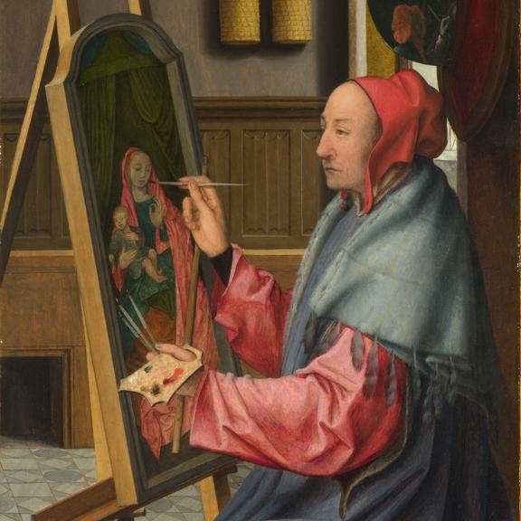Saint Luke painting the Virgin and Child