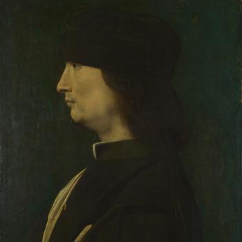 Portrait of a Man in Profile