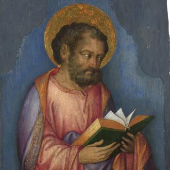 A Saint with a Book