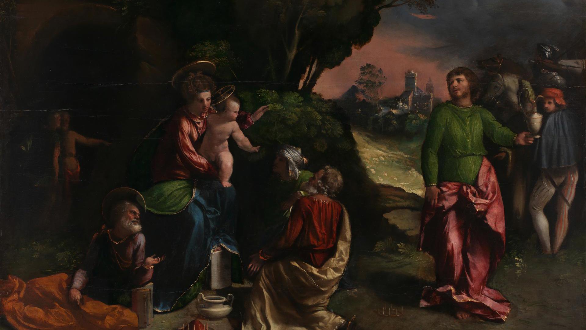 The Adoration of the Kings by Dosso Dossi