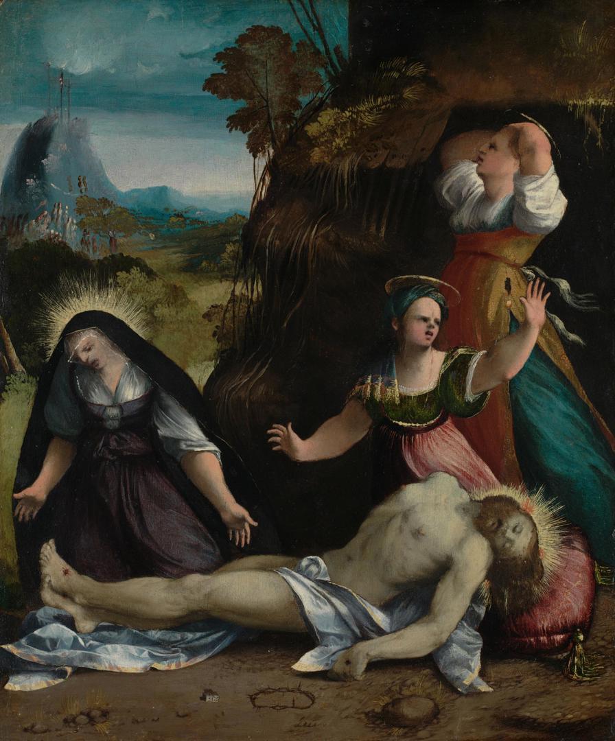Lamentation over the Body of Christ by Dosso Dossi