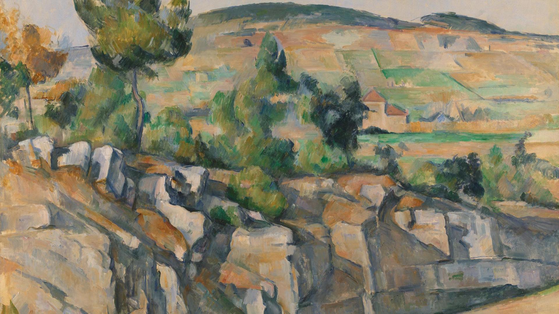 Hillside in Provence by Paul Cézanne