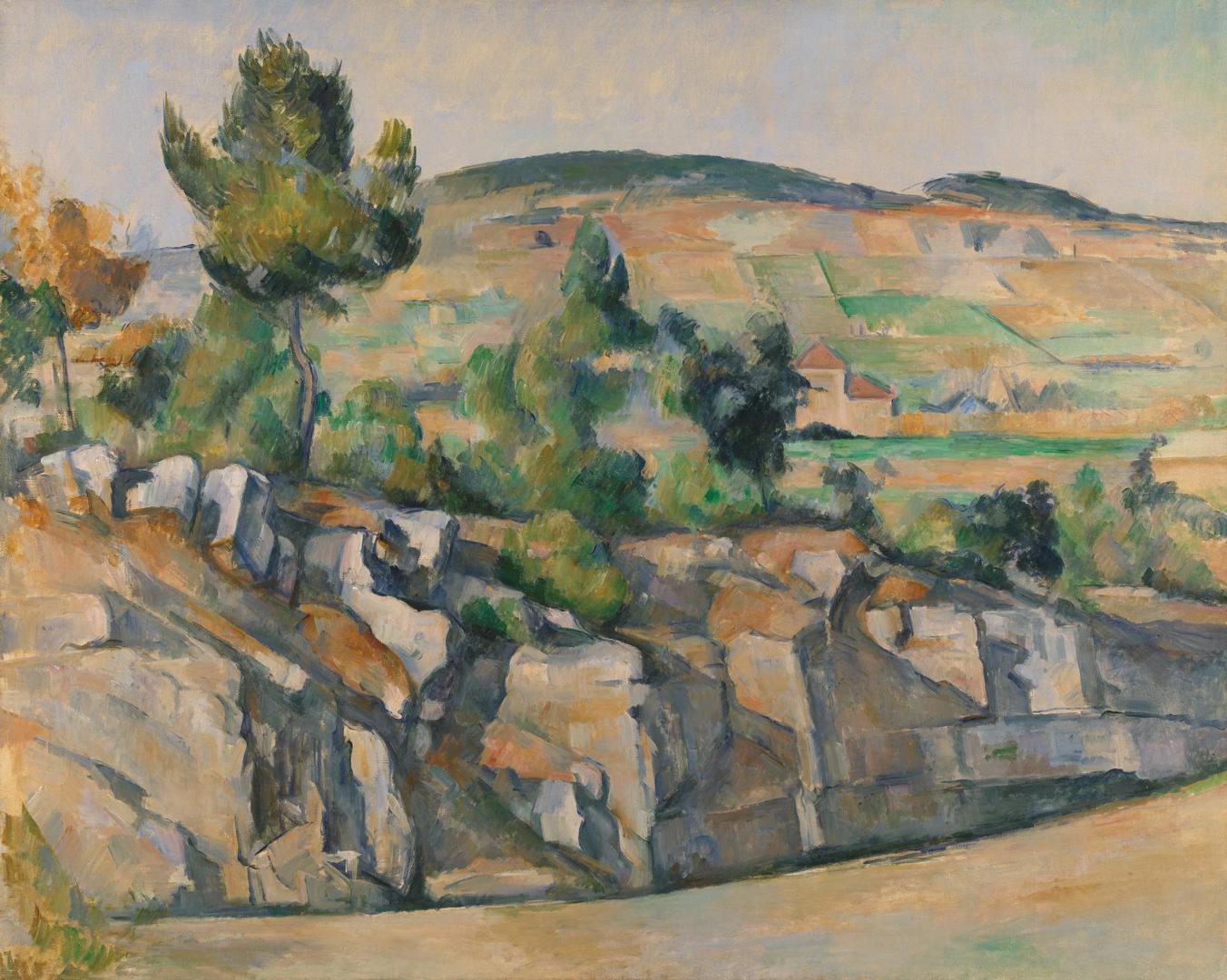 Hillside in Provence by Paul Cezanne