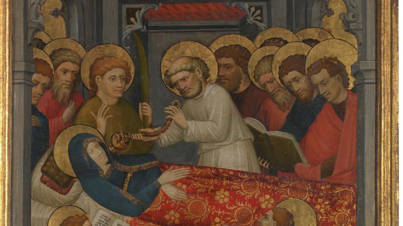 Tyrolese, 'The Dormition of the Virgin', about 1420-30
