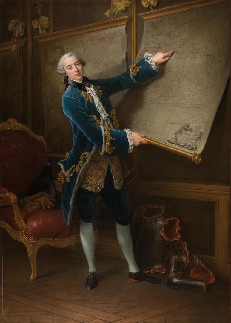 The Comte de Vaudreuil by François-Hubert Drouais
