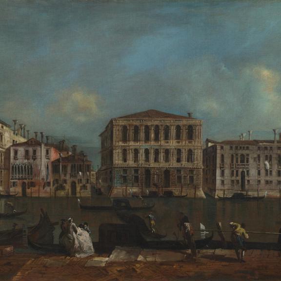 Venice: The Grand Canal with Palazzo Pesaro