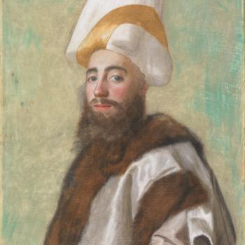 Portrait of a Grand Vizir, or of a European dressed as one