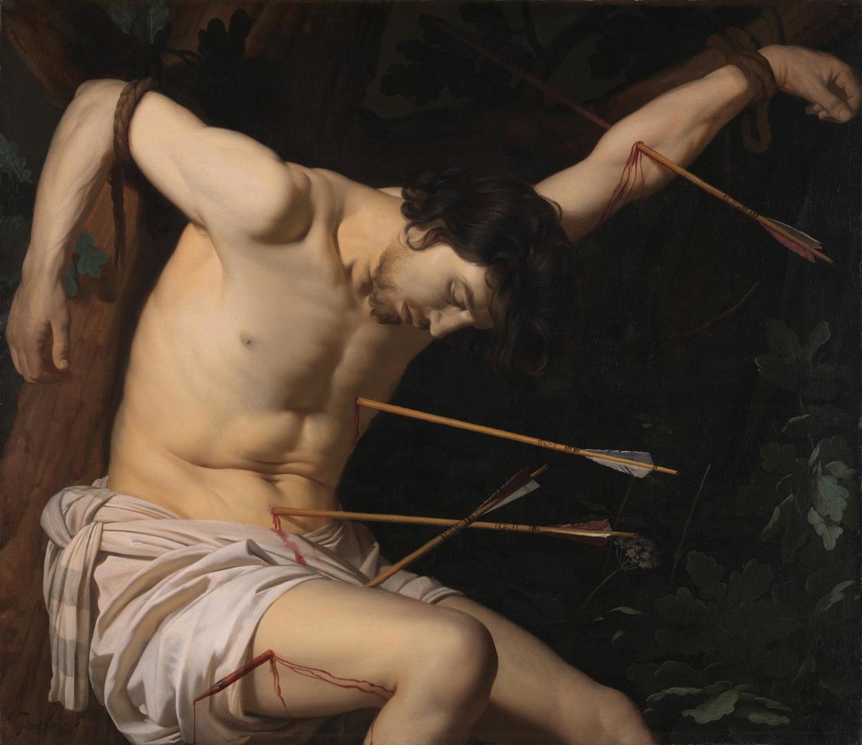 Saint Sebastian by Gerrit van Honthorst