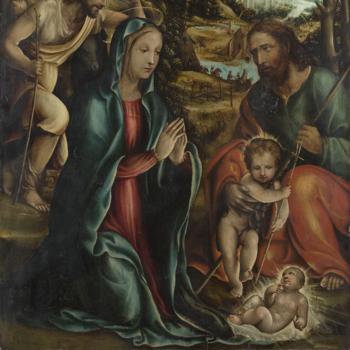 The Nativity with the Infant Baptist and Shepherds