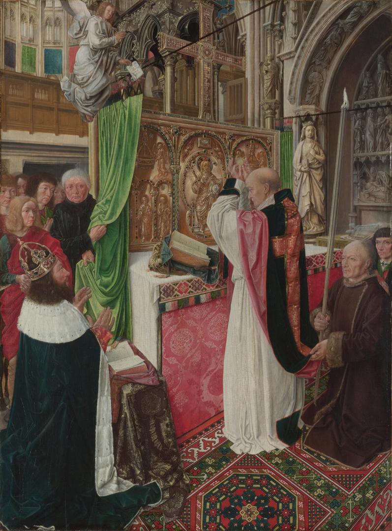 The Mass of Saint Giles by Master of Saint Giles