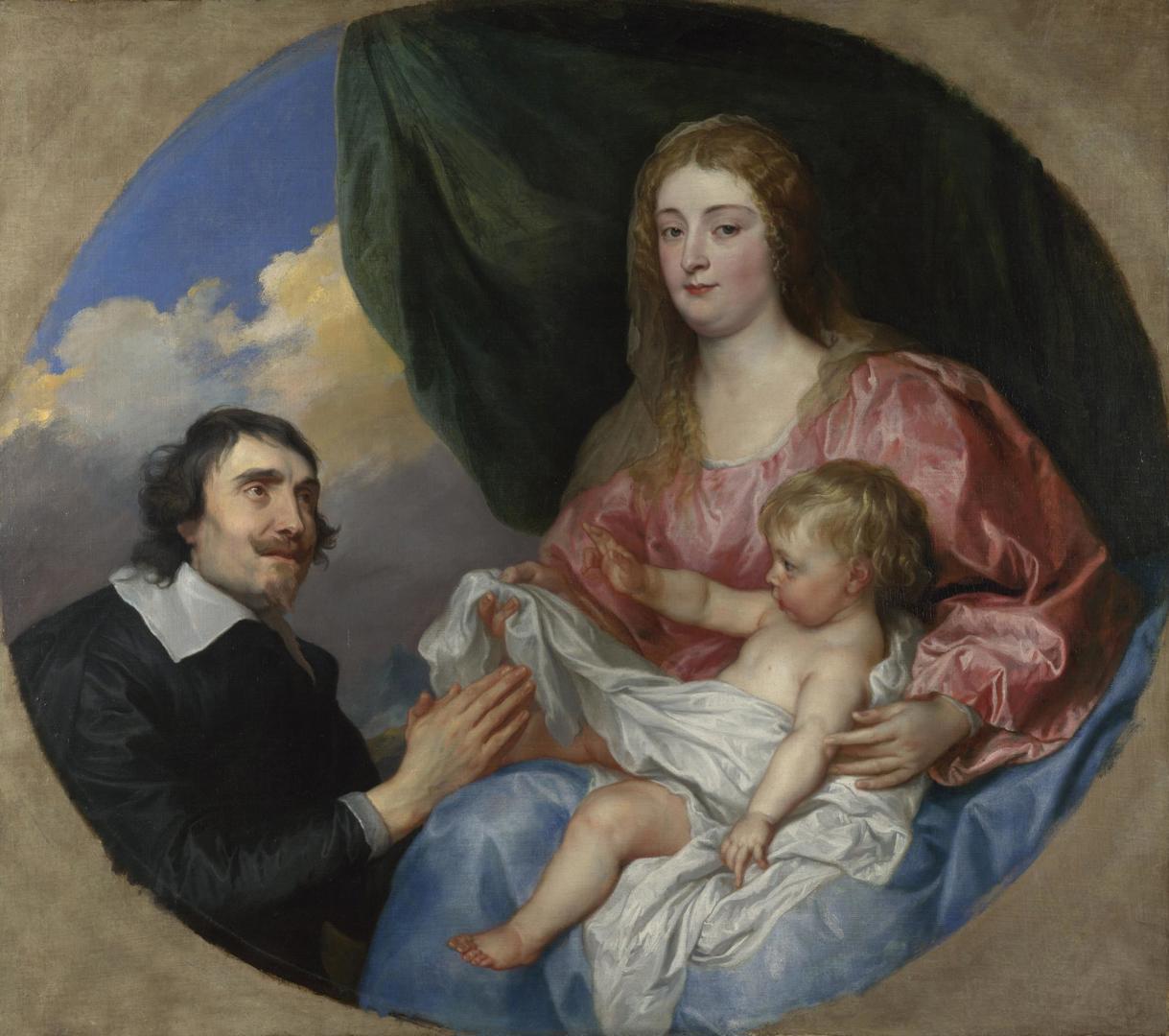 The Abbé Scaglia adoring the Virgin and Child by Anthony van Dyck