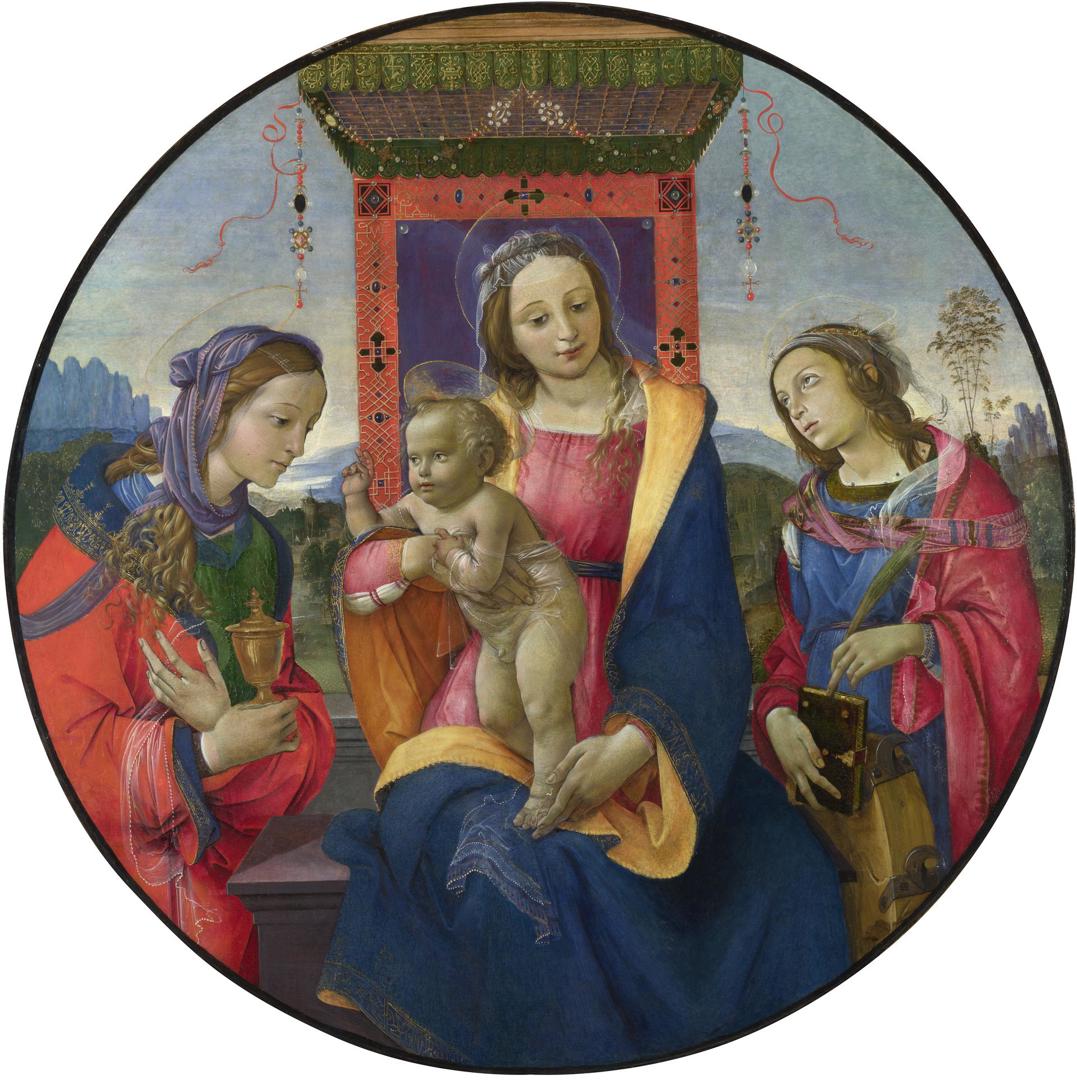 The Virgin and Child with Saints by Raffaellino del Garbo