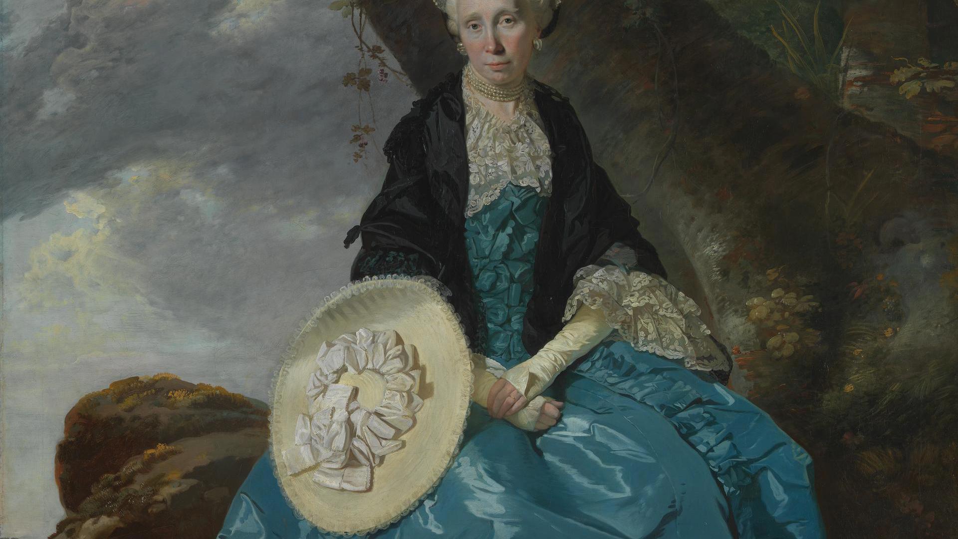Mrs Oswald by Johann Zoffany