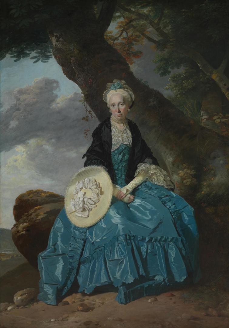 Mrs Oswald by Johann Zoffany