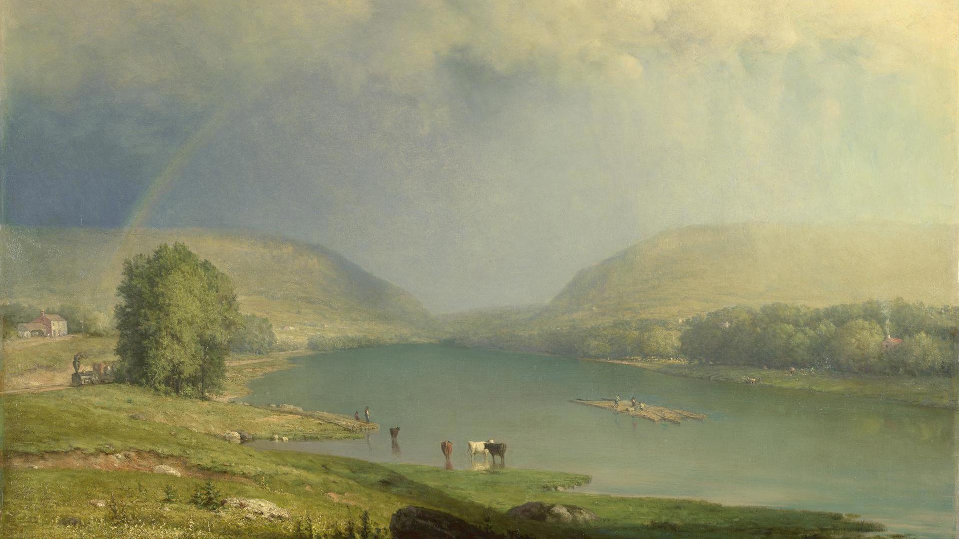 The Delaware Water Gap by George Inness